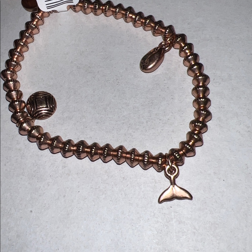 Alex and Ani set of 3 stretch bracelets - Picture 4 of 4